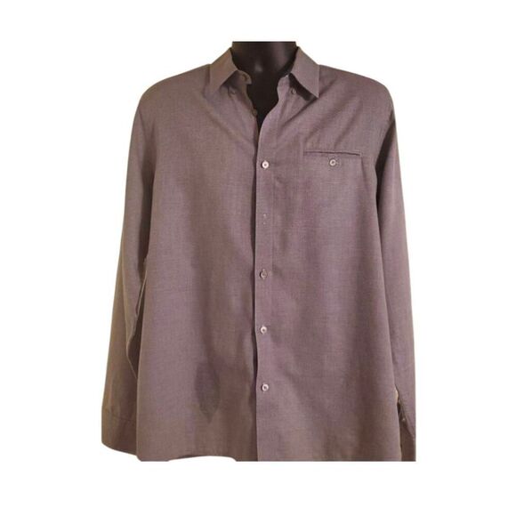 TED BAKER LONDON Men's Long Sleeve Button Down Shirt Size 5 - Picture 2 of 6